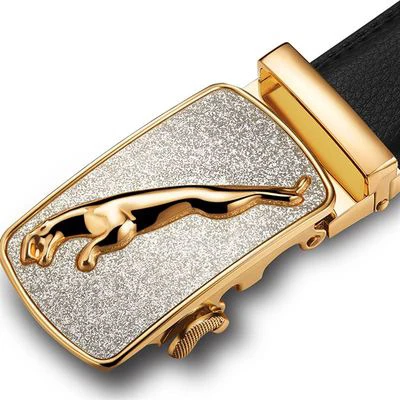 

New Arrival Genuine Leather Belts For Men Automatic Male Belts high quality automatic buckle belts silver gold