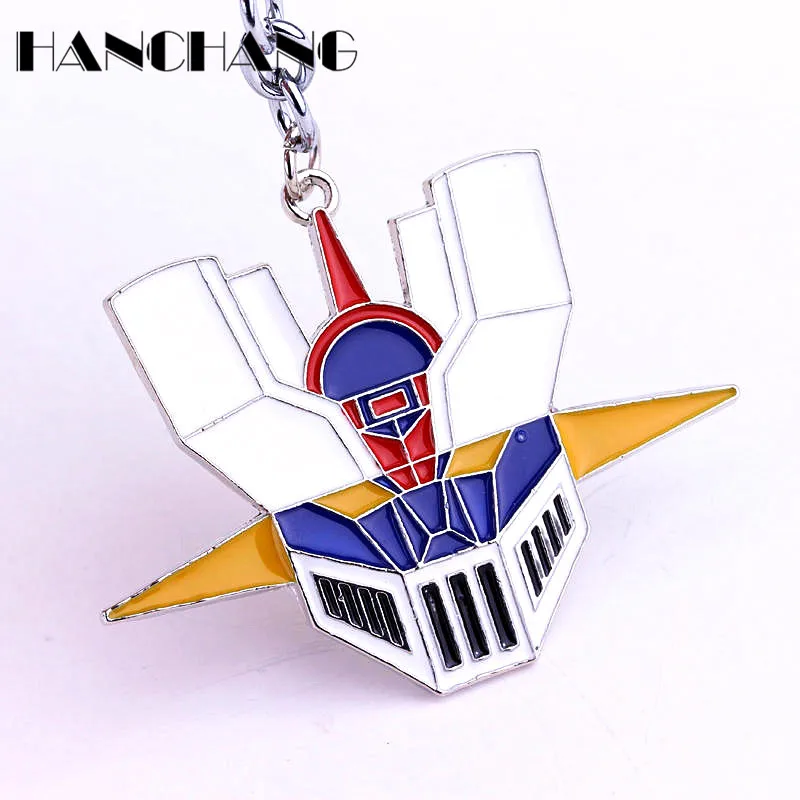 Японские комиксы аниме украшения Mazinger Z брелок Подвески Брелок для ключей Для