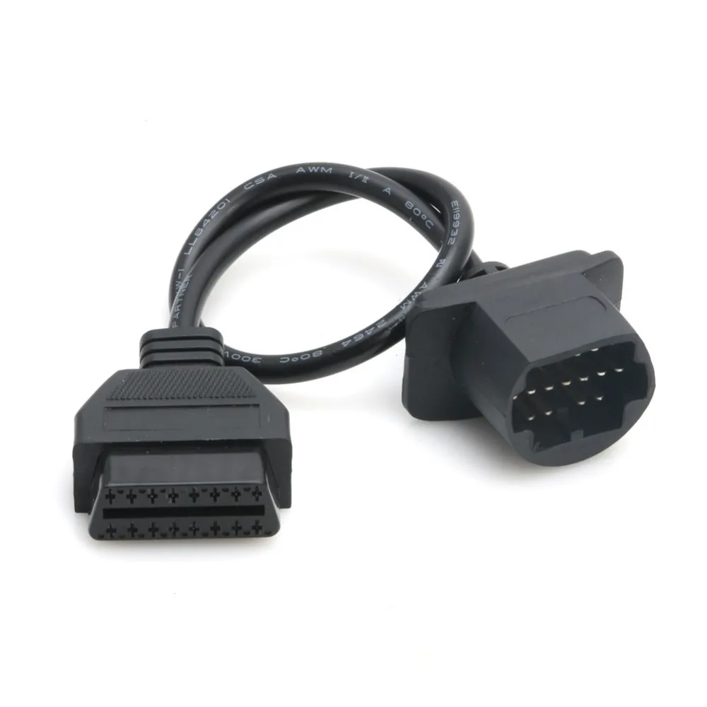 17 Pin к 16 Pin Кабель OBDII OBD2 кабель диагностический Соединительный адаптер для Mazda 17 Pin к 16 Pin Кабель OBDII OBD2 кабель диагностический Соединительный адаптер для Mazda