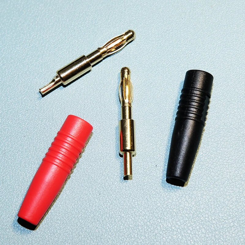 

4MM Gold Plated Banana Plug Bullet Connectors Model Charger Adapters