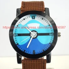100pcs Wholesale Casual Canvas Strap Quartz Wristwatch Women Men Children Fashion Watch Fress Shipping DHL Militery Watch