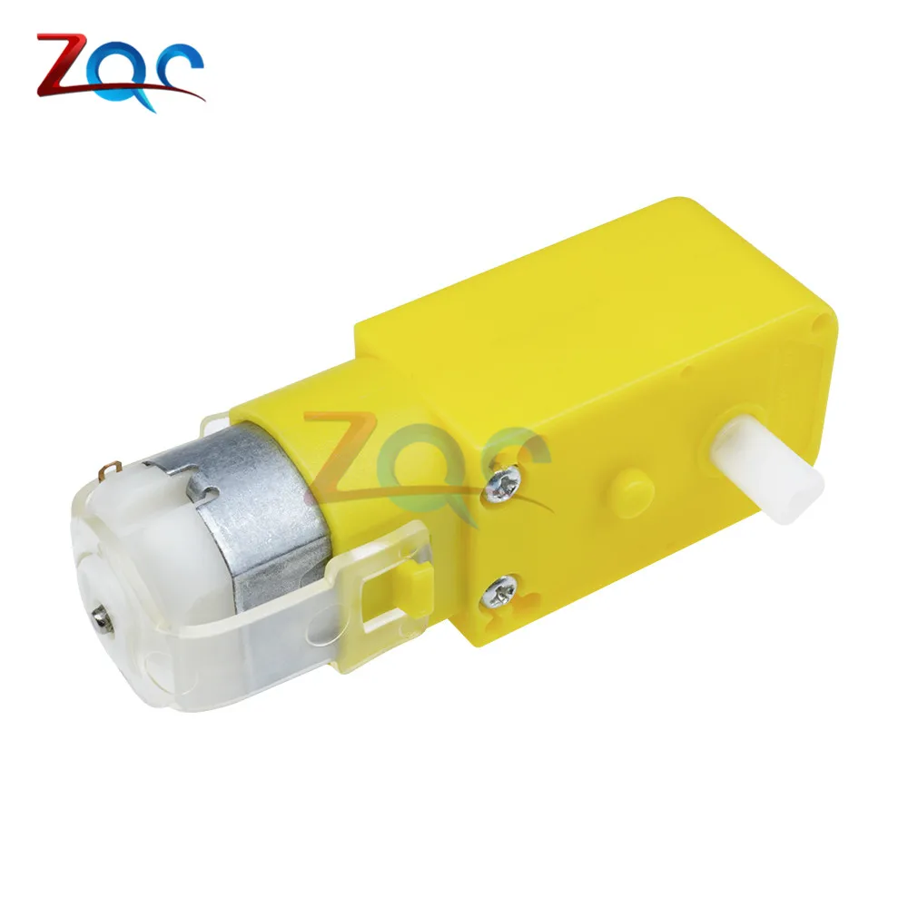 

Double Shaft DC Gear Motor DC 3V-12V 1:48 Dual Shaft DC Motor Electric Motor for Arduino Robot Smart Car Toys DIY Model