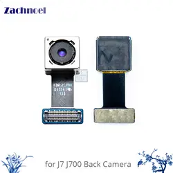 Сзади Камера шлейф для samsung Galaxy J7 J700F J700H J700 J7008 сзади большой главный Камера модуль ленты Запчасти для авто