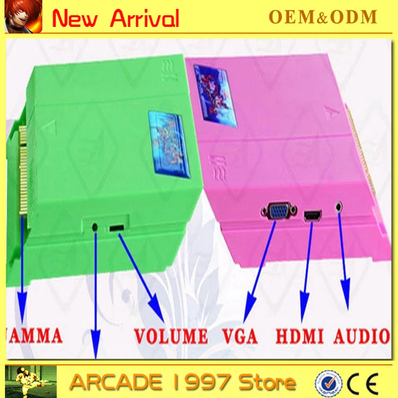 

free shipping pandora's box 4s Jamma game board cga cga hdmi output 680 in 1 Arcade Mutligame Board 645in1