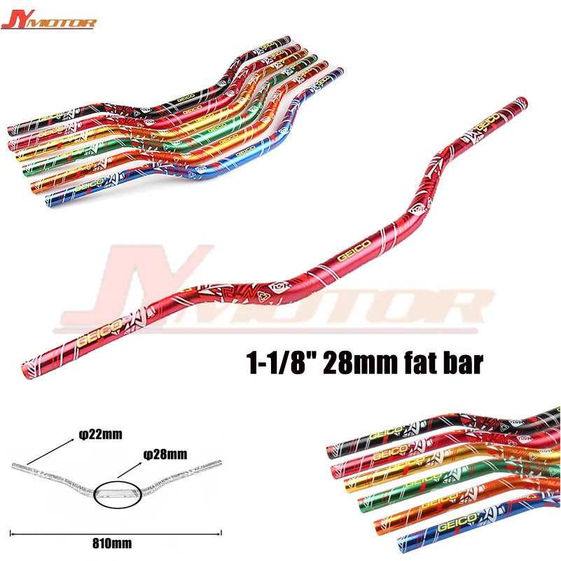 Мотоцикл мотокросса 28 мм руль ручки трубы для CRF EXC excf SX SXF SXS XC XCR XCW XCF XCRF NXC MX SMR DUKE