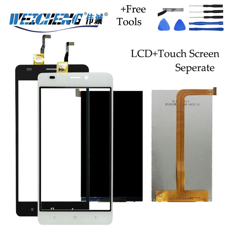 WEICHENG для Oukitel C3 ЖК дисплей + сенсорный экран 100% протестированная дигитайзер
