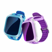 Multifunktions Bunten Touchscreen Smartwatch Telefon mit Sos-ruf GPS Sicher Anti Verloren Monitor Kinder (Rosa, Orange, blau)