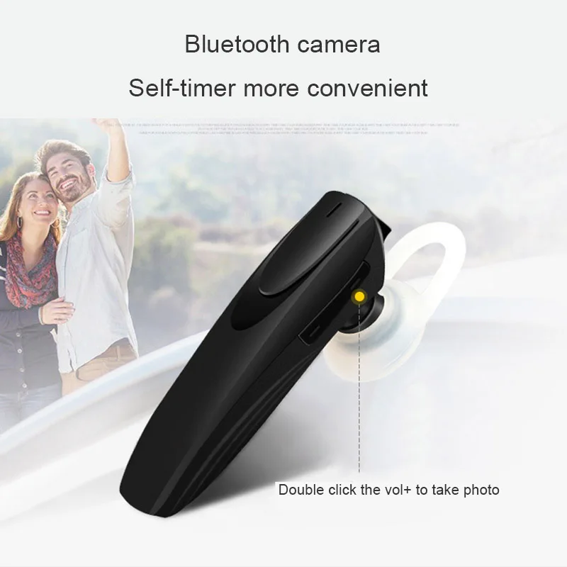 Bluetooth Wireless Earphone Mini Portable Ear Hook Headset Noise Cancelling Car Driving Use Handsfree With Microphone for Phone 1 (3)