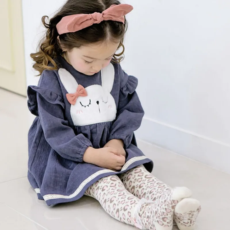 

2pcs Baby Boys Girls Cartoon Leggings set Warmer Cotton PP Pants + Lace Tutu Meias 0-6Y