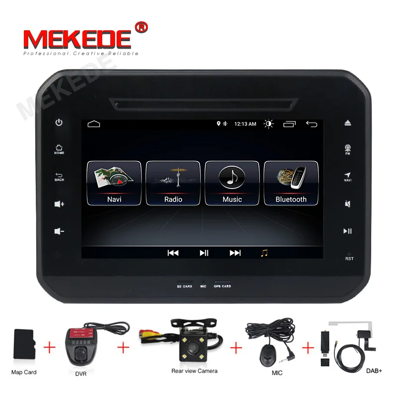 MEKEDE Android 9,1 8,1 автомобильный Радио Мультимедиа Видео плеер навигация gps для SUZUKI IGNIS ignis аксессуары седан dvd