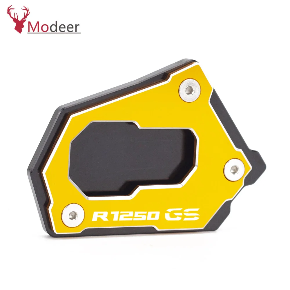 Motorcycle Kickstand Side Stand Enlarge Extension For BMW R1250GS R1250 GS R 1250GS 2018 Motorbike Accessories Plate Enlarge (5)