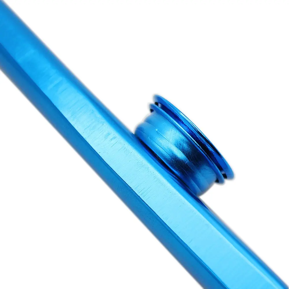 SYDS kazoo Алюминиевый сплав металла с 5 шт подарки диафрагма для флейты для детей любителей музыки-синий