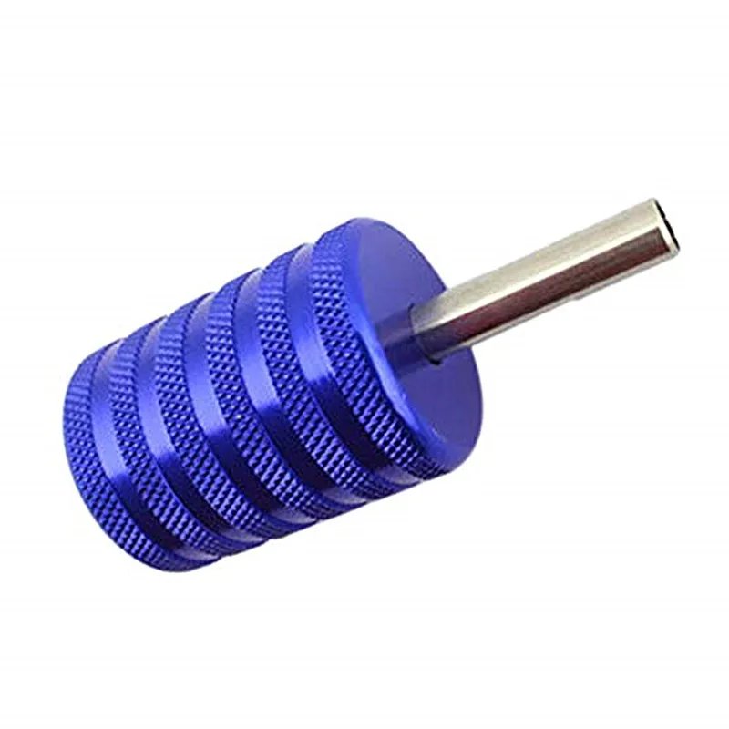 

2PCS Blue Slim Tattoo Machine Grips 30mm Lightweight Aluminum Alloy Tattoo Grips Tubes For Tattoo Machine Gun Free Shipping