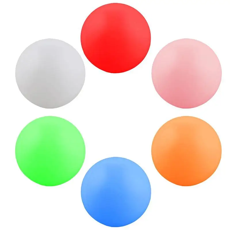10 قطعة تنس طاولة كرات الرياضة في الهواء الطلق الملونة 6 ألوان 10 قطعة تنس طاولة كرات الرياضة في الهواء الطلق الملونة 6 ألوان