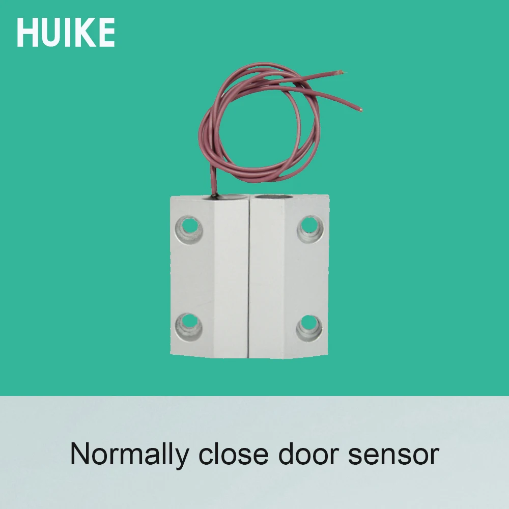Zinc Alloy Door Contact Sensor For Metal Fire Control Door Normally Close Signal Output