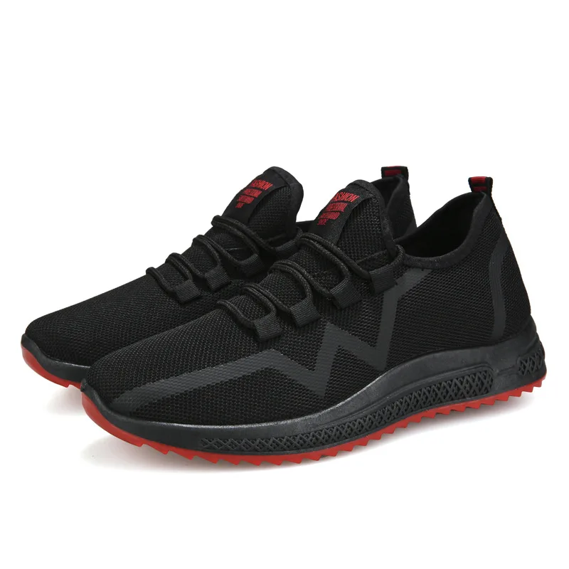 

2019 spring and autumn new fashion casual shoes breathable lightweight comfortable wear mesh student sneakers men