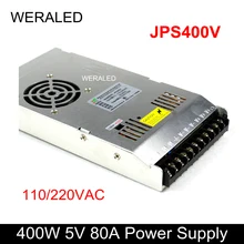 G-energy 5V 80A 400W светодиодный Дисплей Питание JPS400V, Вход 110/220VAC БП работать для P10 P8 P6 P5 P4 P3 P2.5 P2 светодиодный модуль