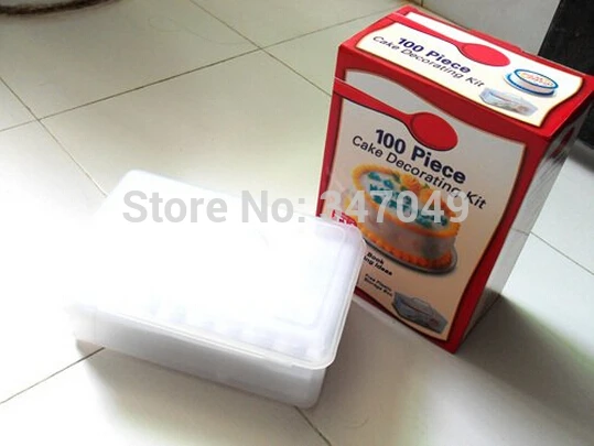 Complete Diy Cake Decorating Kit 100pcs Set With Storage Box