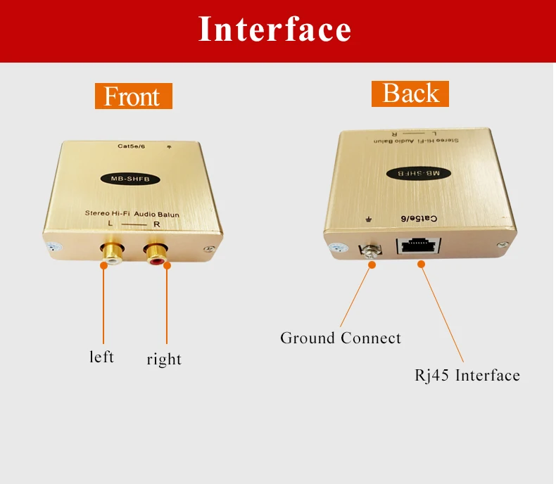 Cat5 аудио удлинитель RCA аудио удлинитель L/R аудио удлинитель по Cat5e/6 кабель аудио по Ethernet