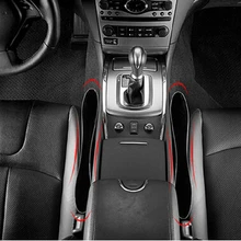 Car styling Car Seat Gap Slit Storage Box for Volvo S40 S60 S80 XC60 XC90 V40 V60 C30 XC70 V70/Mini Cooper R50 R52 R53 R55 R56