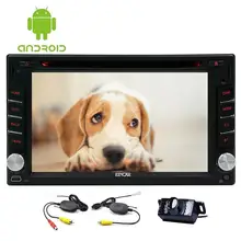 Android 6.0 GPS Navigation Radio Electronics Bluetooth Autoradio 2 Din Video Car PC Auto DVD Player Stereo Head Unit+Rear Camera