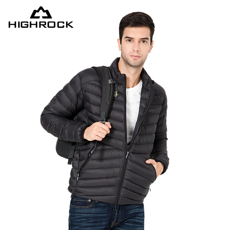 Highrock 700FP гусиный пух куртки для мужчин и женщин Компактный Открытый Отдых