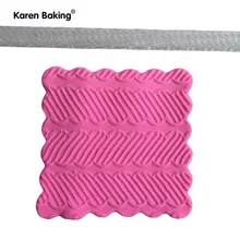 Форма Кружева Fondant(сахарная) отпечаток Скалка декорирование тортов Сахар ремесло формы для украшения A403