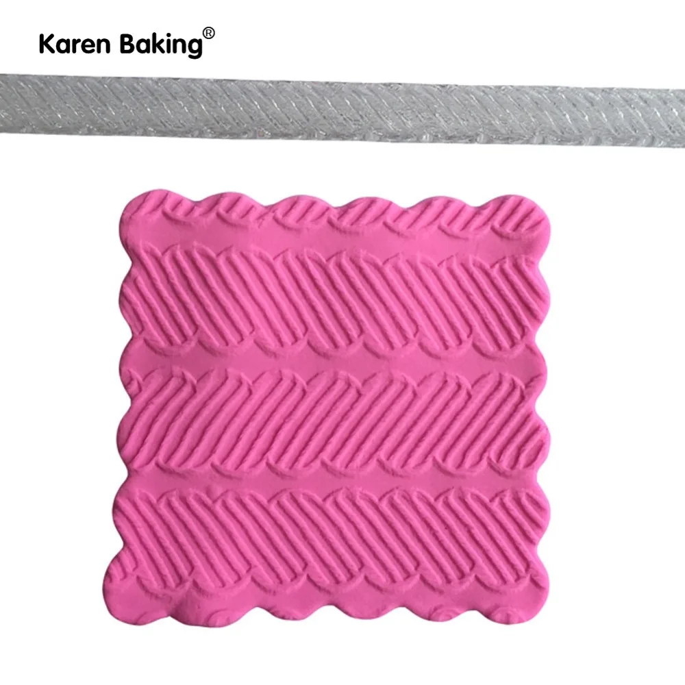 Lace Shape Fondant Imprint Rolling Pin Cake Decoration Sugar Craft Embossed Tools A403rolling