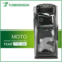 Brand New Leather Bag for Walkie Talkie MOTO/TETRA MTP-850