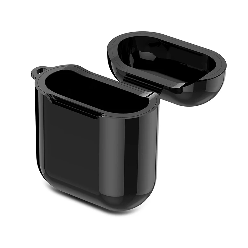 GGMM беспроводной зарядный чехол для AirPods чехол Зарядное устройство аксессуары защитный чехол для Apple Airpod Air Pods Быстрая зарядка - Цвет: Black