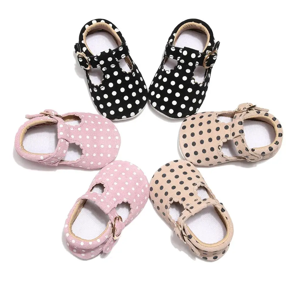 Baby Shoes Leopard Genuine Leather T-bar Mary jane Infants Toddler baby Princess Ballet Shoes Newborn Crib shoes soft sole