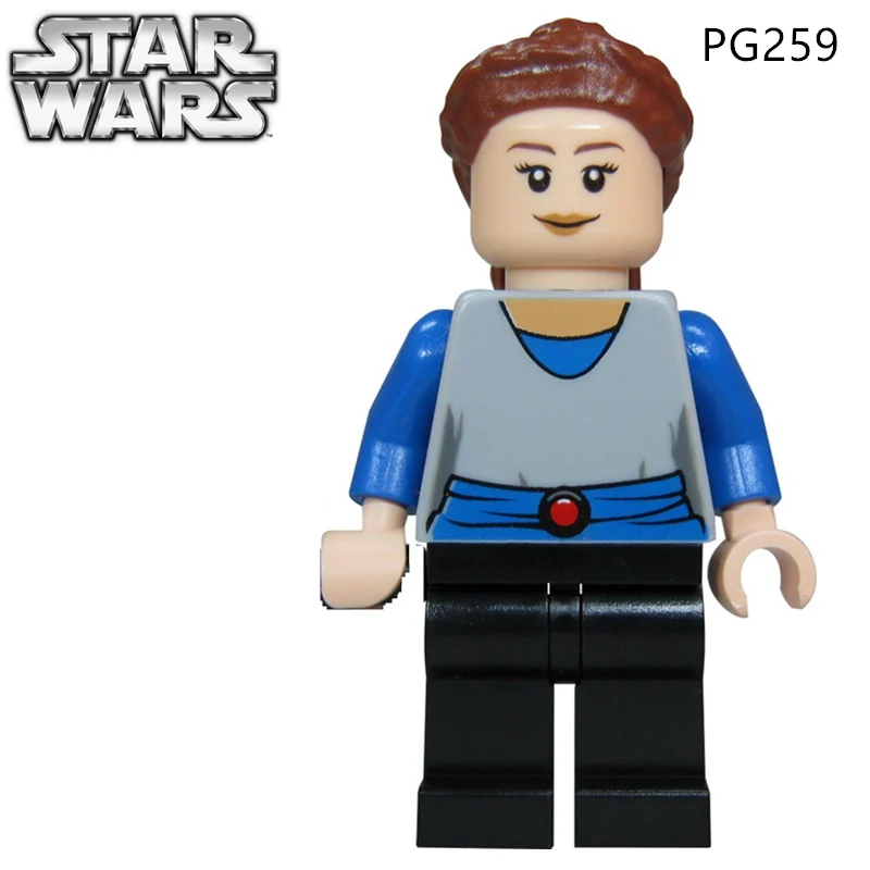 Koop Enkele Verkoop STAR WAR Rogue Een Padme Naberrie SW324 Yuda Darth vader minifig Monteer DIY Bouwstenen Kids Gift Speelgoed