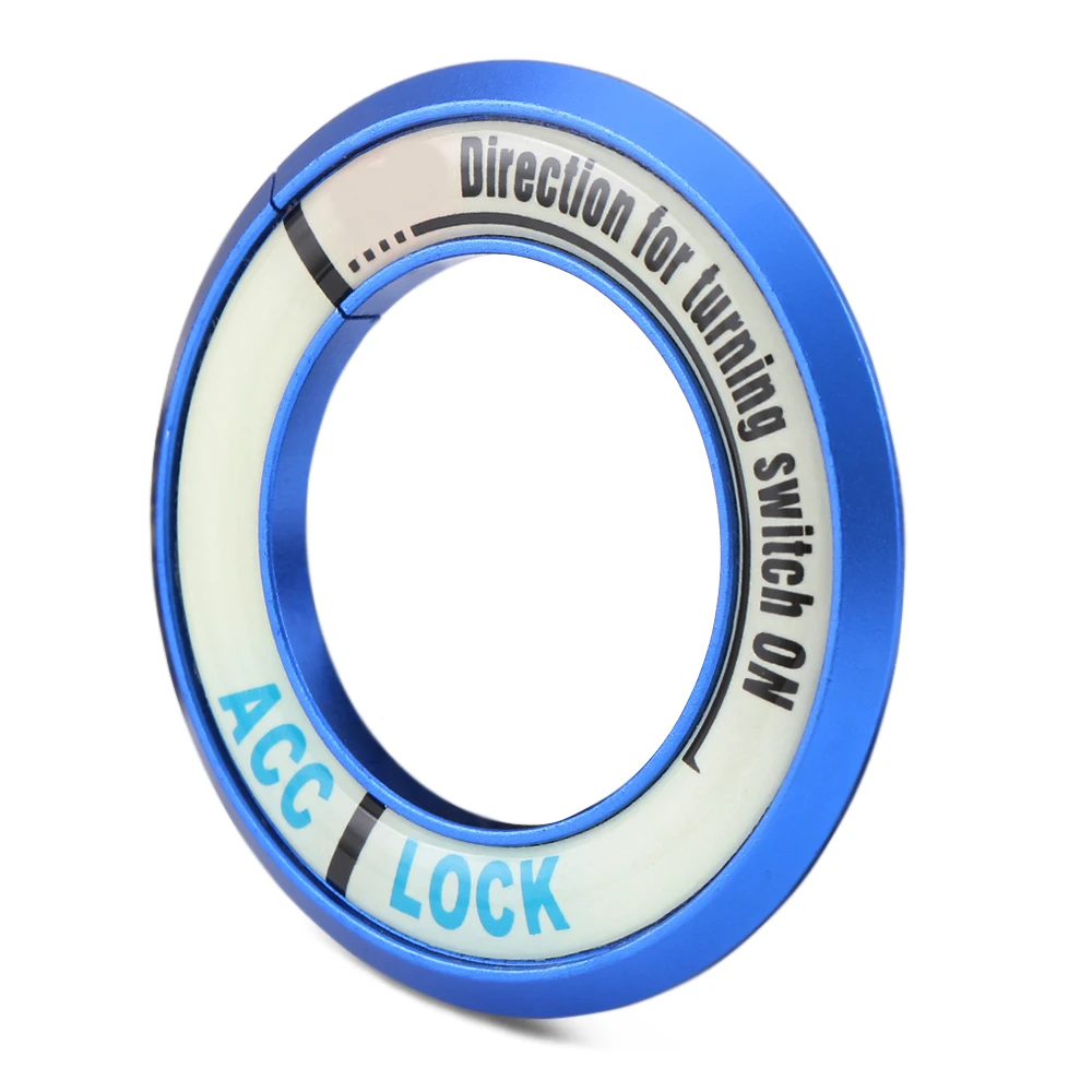 

Thie2e luminous Ignition Switch Cover/Ring For Chevrolet Cruze 2009-2014 For Opel ASTRA J Insignia