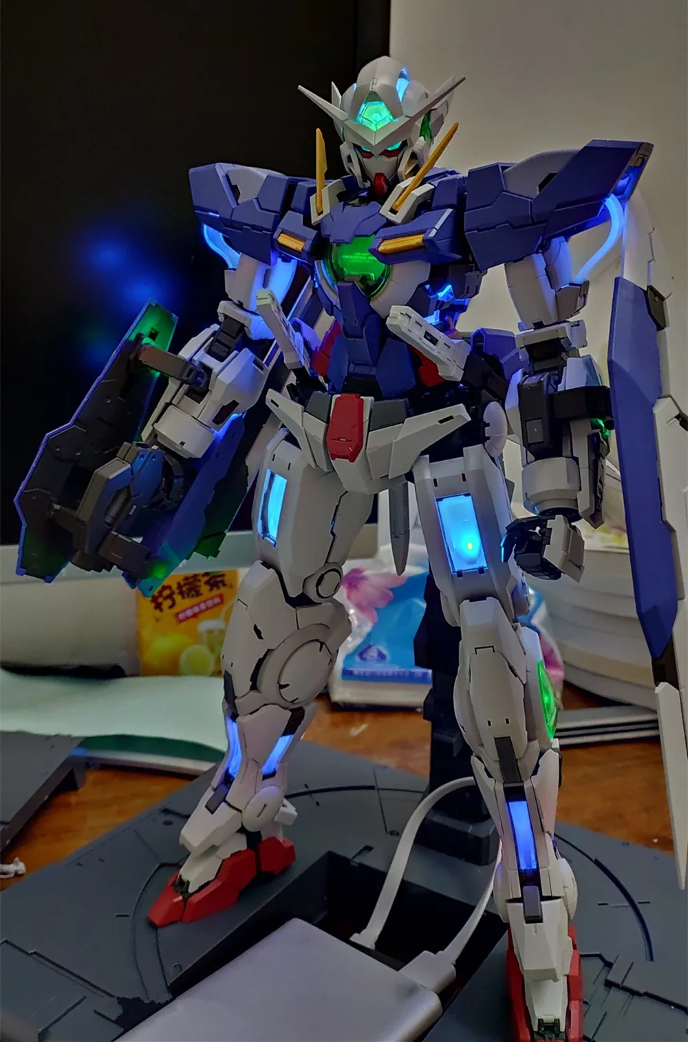 Ручной Индукционный светодиодный блок управления для Bandai PG 1/60 GN-001 EXIA Gundam