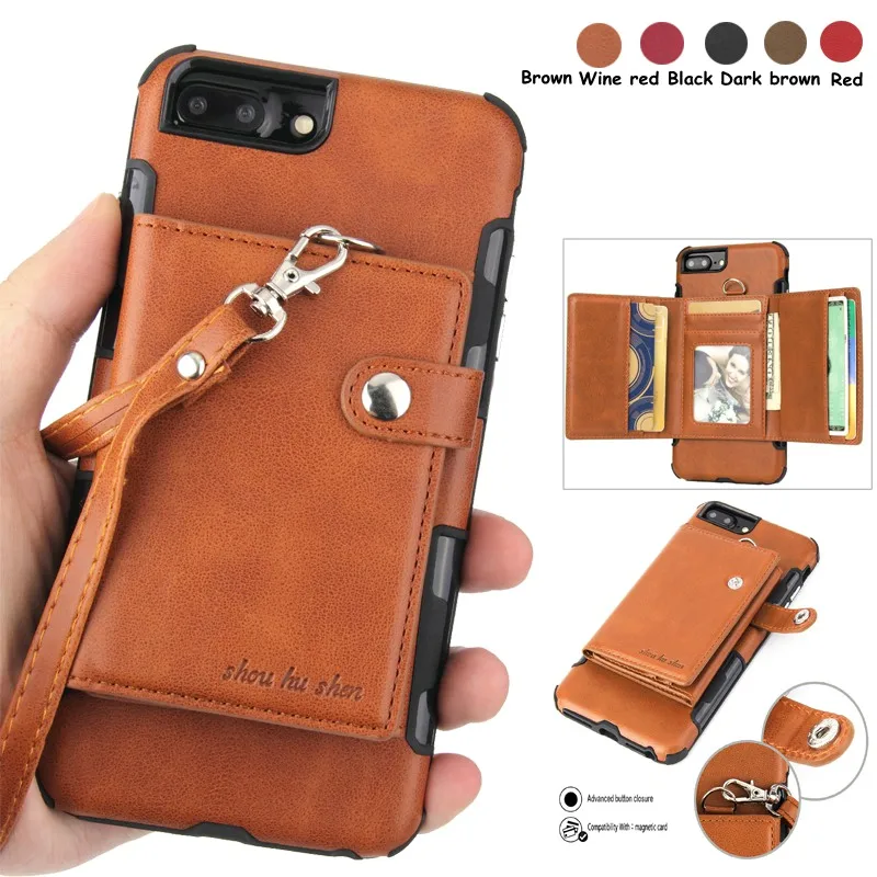

Multi-card Slot Wallet Phone Bag Case for iphone X 10 iphone 6 6s Plus PU Leather Coque Cover for iphone XR 7 8 Plus XS Max Capa