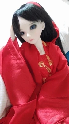 Bjd Китай древний костюм, одежда для детей костюм Bjd - Цвет: female size