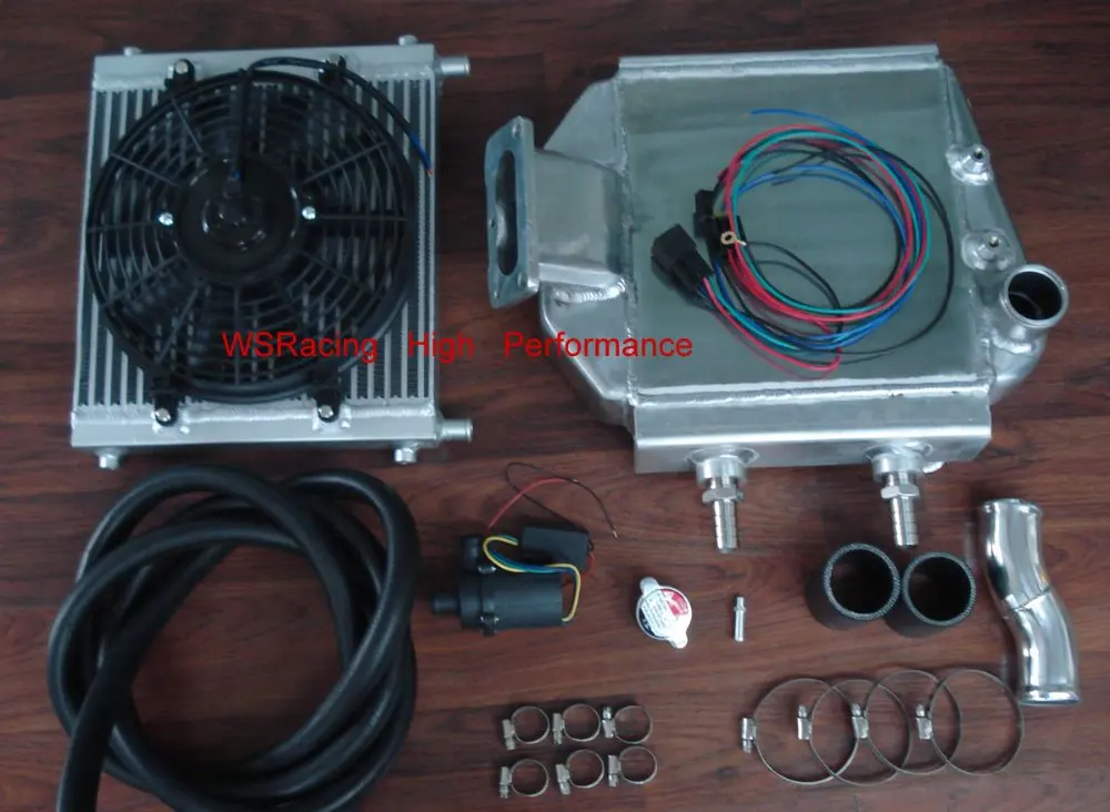 water to air intercooler kit for toyota landcruiser 80 series 1HDT