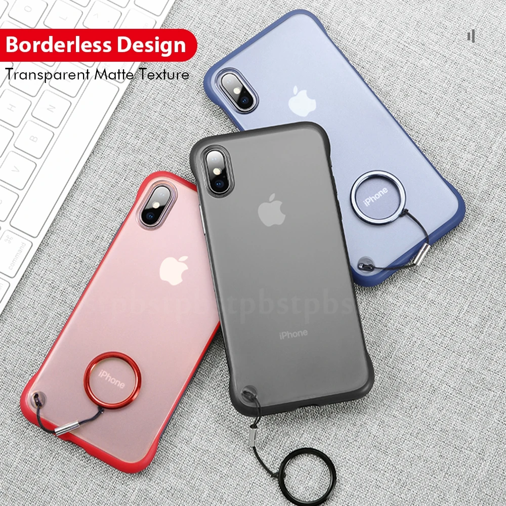 

Borderless Acrylic Phone Case For iPhone 7 8 Plus X XS XS Max Clear Ultra-thin Back Cover Case For iPhone 7 8 6 6S Plus X XS Max
