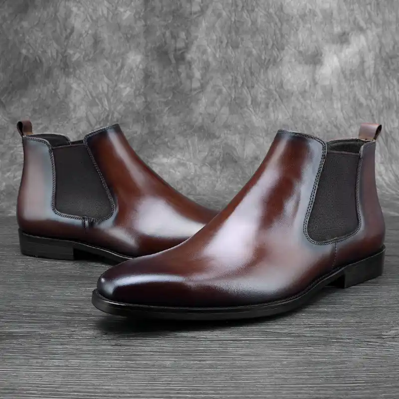 warm mens dress boots