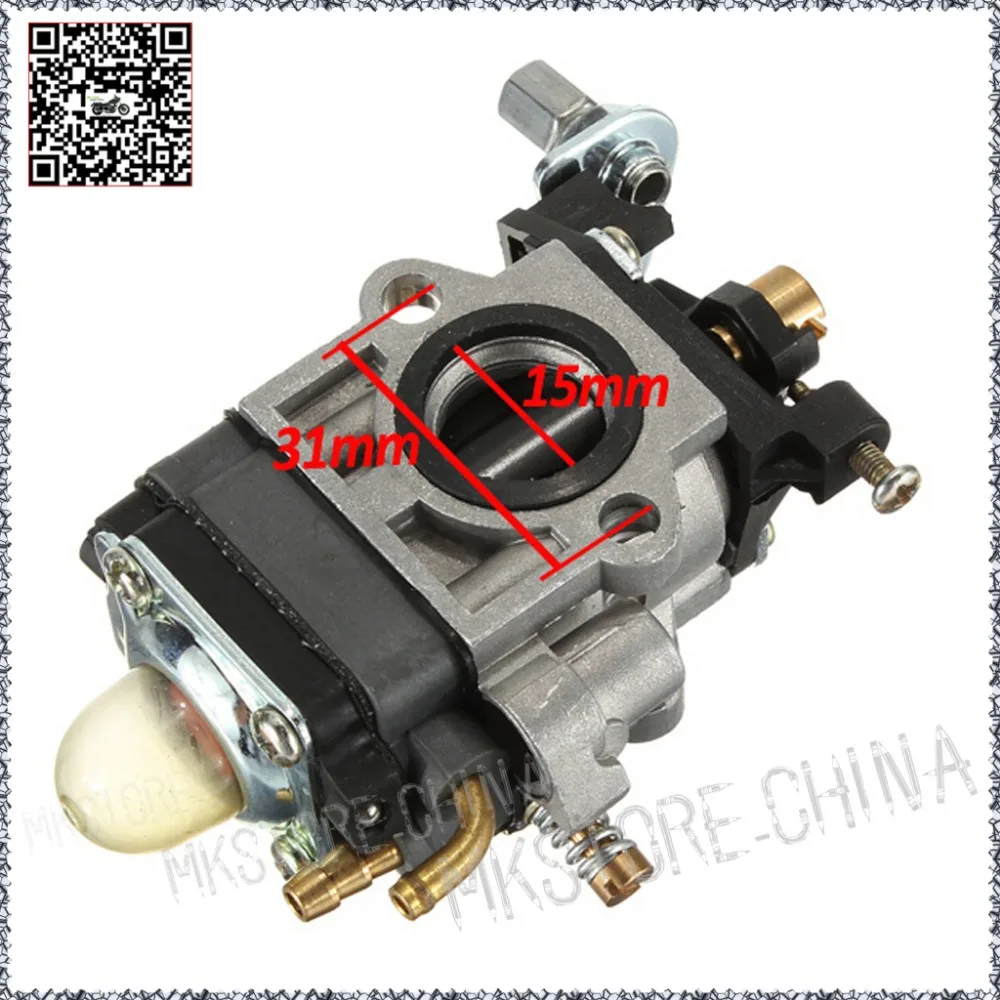 15mm Carb for 43cc 47cc 49cc 2 STROKE CARBURETOR Mini Pocket Dirt Bike
