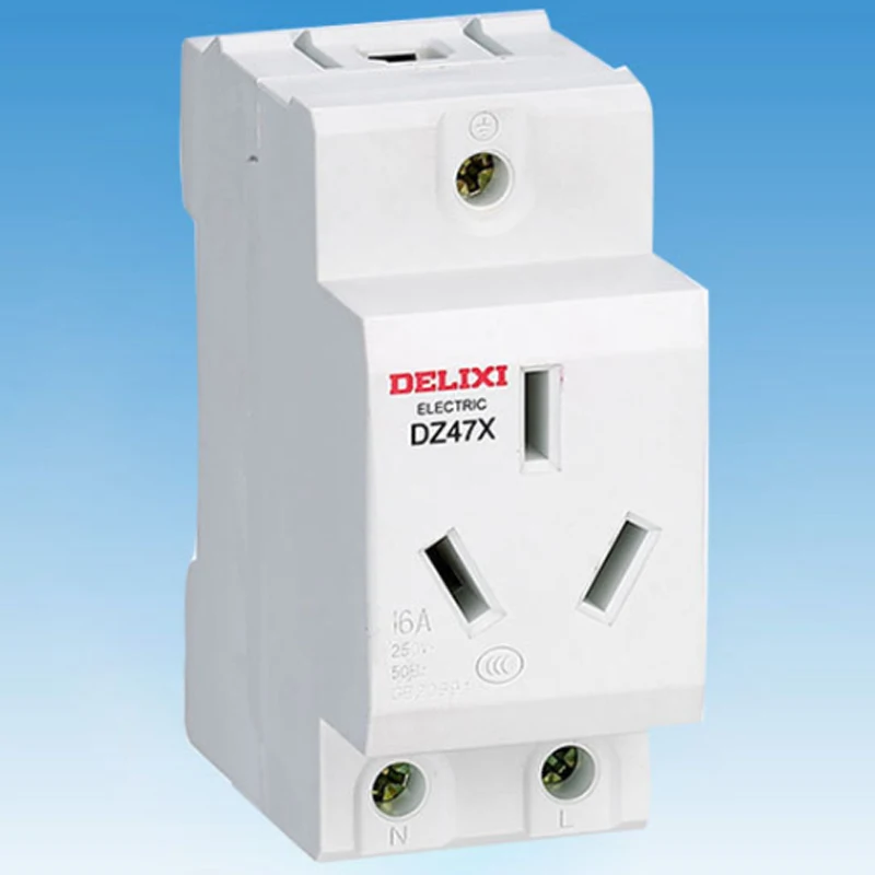 

Miniature Circuit breaker Air switch DZ47X DELIXI MCB 2 3 4 pin 10 16 25A