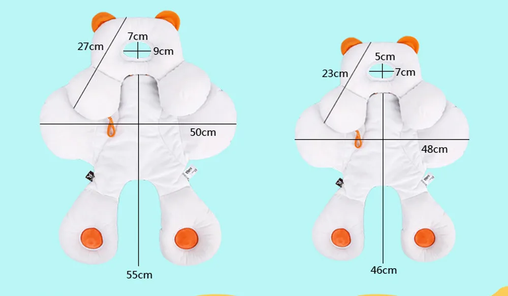 Для младенцев, для малышей, для головы, поддержка тела, для автокресла, бегунов, коврик для прогулочной коляски, подушки, мягкая спальная подушка для автомобиля, коврик