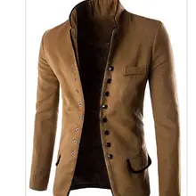 Женские весенние и осенние костюмы для маленьких куртка Повседневное Однобортный одноцветное Цвет Модные мужские Пиджаки для женщин Костюмы L Топы корректирующие и Blaser J1445