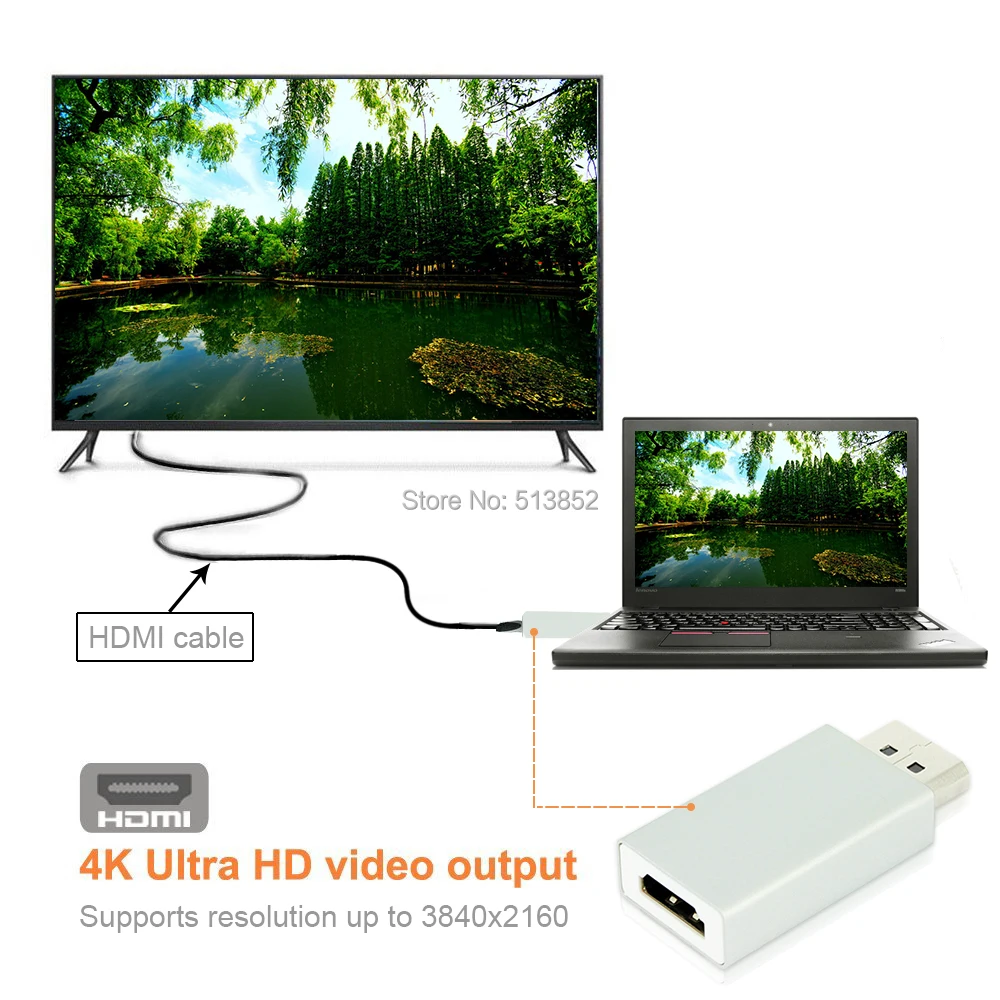 HDTV hdmi конвертер JONSNOW DP в HDMI Женский адаптер активный Дисплей порт для мужчин