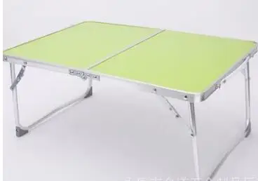 61*42*28,5 см складной стол для ноутбука портативный стол для ноутбука ленивый стол для кровати - Цвет: Светло-зеленый