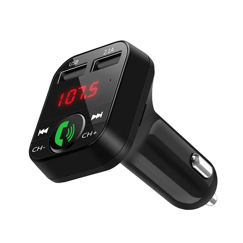 Bluetooth автомобильный fm-передатчик беспроводной радио адаптер USB зарядное устройство MP3-плеер для iPhone samsung F-лучший