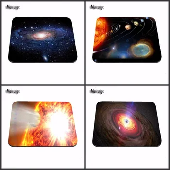 

Luxury Printing Solar System Stars Planets Spaces Galaxy World The Sun Non Slip Durable Rubber Mousepad for PC Optical Mouse