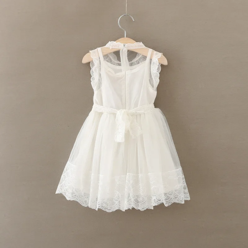 white toddler dress