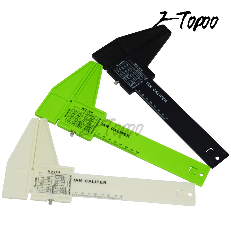 

Free drop shipping medical plastic caliper vitruvian caliper Medical ruler for elbow body skinfold caliper