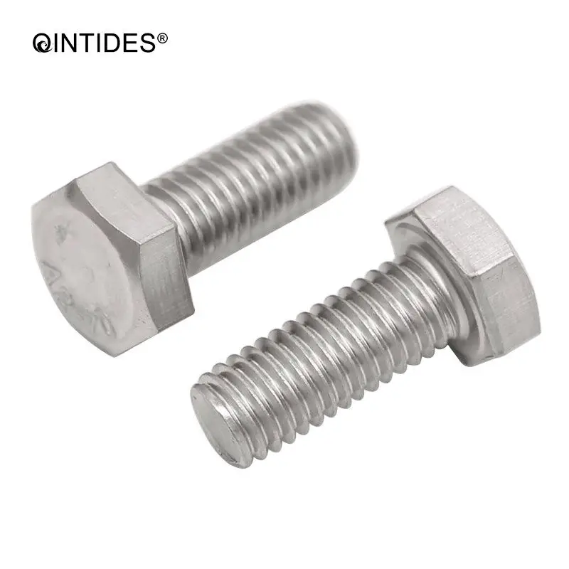 

QINTIDES M18 M20 Hexagon head screws threaded up to the head Product grades A Fully threaded hexagon head bolt hex bolts